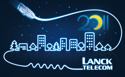 Рекламный дизайн для Разработка настенного календаря для Lanc Telecom